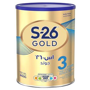 Wyeth Nutrition S26 Progress Gold Stage 3 Premium Milk Powder Tin For 1-3 Years 400g Wyeth Nutrition S26 Progress Gold Stage 3 Premium Milk Powder Tin For 1-3 Years 400g