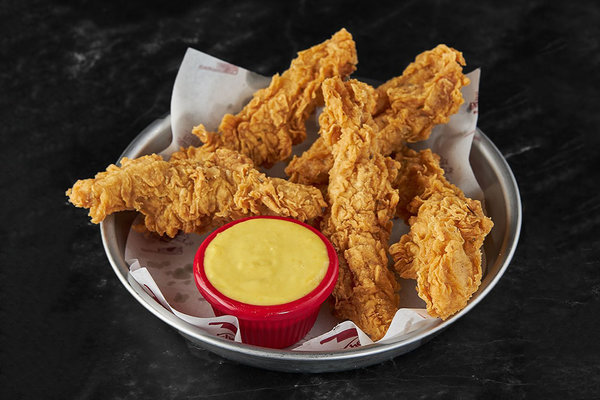 Chicken Strips and Honey Mustard
