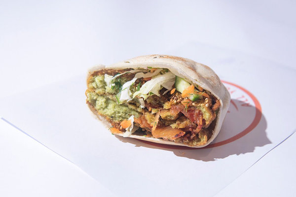 Falafel Egga Sandwich