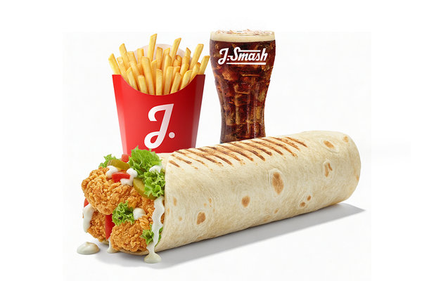 Chicken Iconic Wrap Meal