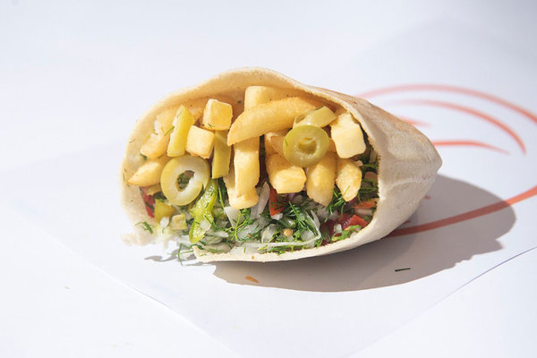 Alexandrian Fries Sandwich
