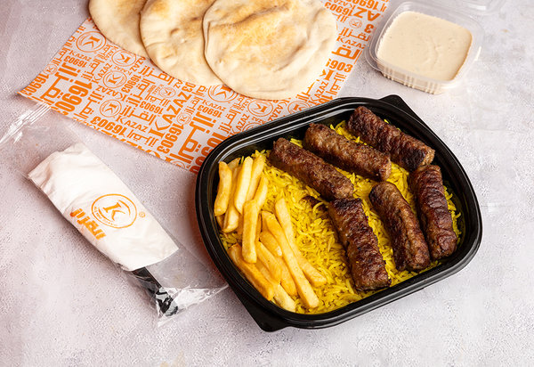 Grilled Kofta Meal