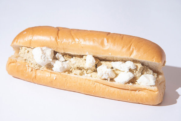 Halawa with Qeshta Sandwich