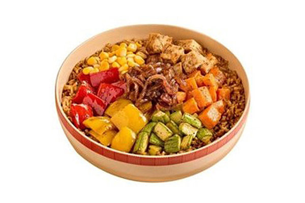 Warm Greek Quinoa Bowl