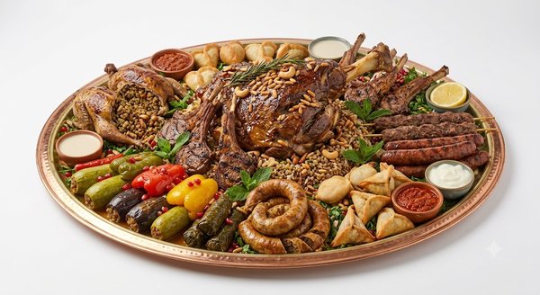 Lamb Kings Tray