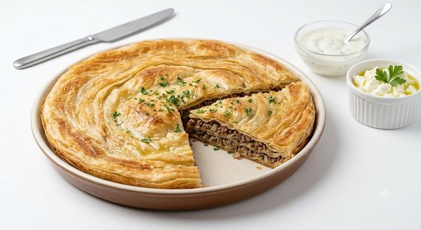 Roqaq with Minced Meat