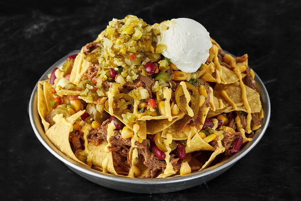 Loaded Brisket Nachos