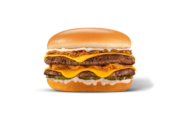 American Cheese Burger Sandwich