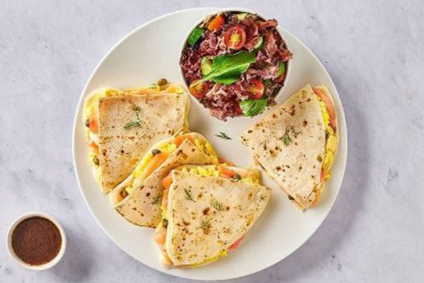 Salmon Quesadilla