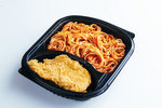 Red Sauce Pasta with Crispy Chicken Breast Nossein  Pastaweesy restaurant 