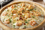 Shrimp Pan Pizza  Pizza King  restaurant 