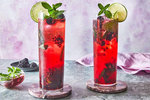 Raspberry Mojito   عصائر حسن فريش restaurant 