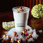 Hazelnut Qeshta Juice   عصائر حسن فريش restaurant 