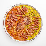 صينية كبيرة لوح كتف بتلو  ElDahan restaurant 