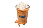 Iced Makara Cinnamon Latte  Cinnabon Bakery Cafe restaurant 