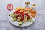 ساندوتش شاورما لحم عربى  ابو مازن restaurant 