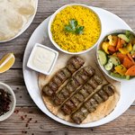 كفتة لحم، 2 طبق جانبي  دجاج تكا restaurant 