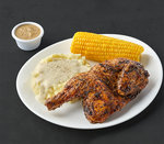 نصف دجاجة مشوية جيرك (جامايكي)  Chicken & Ribs restaurant 