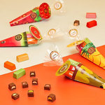 كون شوكولاتة بالفاكهة  ساليه سوكريه restaurant 