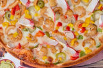 Shrimp Pizza  Bab Sharqy restaurant 