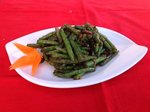 Fried String Beans in Garlic Sauce  تشاينا هاوس restaurant 