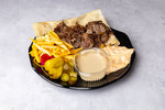 وجبة شاورما لحم 200 جرام  الاغا restaurant 