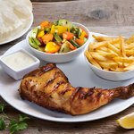 1/4 دجاج تكا، 2 طبق جانبي  دجاج تكا restaurant 