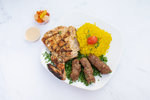 1/4 Chicken and Kofta Meal  Abou Fares El Soury restaurant 