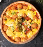 Deep Crispy Chicken Pizza  كونتري هيلز restaurant 