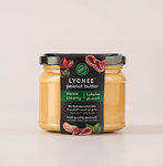 Lychee Peanut Butter Stevia Creamy 300gm  ليتشي restaurant 