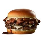 مونستر مشروم ساندوتش  هارديز restaurant 