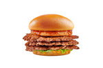 The Classic Crunch Triple Smashed Burger  مينس restaurant 