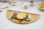 Chicken Burger Crepe  ذا وافل restaurant 