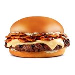 مشروم اند سويس ثيك برجر  هارديز restaurant 