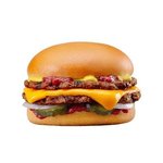 ساندويتش دبل برجر  هارديز restaurant 