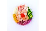 The Party Shrimp & Crab Poke   تاكوسان restaurant 