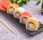 New Style Rainbow Roll  بوب سوشى  restaurant 