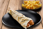 Shish Tawook Wrap + 1 Side  Chicken Tikka restaurant 