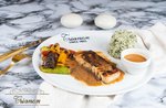 طبق فيليه سمك مشوي   تريانون restaurant 