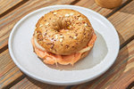 Salmon Bagel Sandwich   فاسكو restaurant 