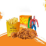 وجبة الدبوس  هارت اتاك restaurant 