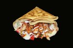 كريب مكس دجاج  كريب نيو restaurant 