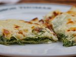 لازانيا بالسبانخ والجبنة الريكوتا  ميزون توماس restaurant 