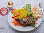 وجبة ربع فرخة ورك  ابو مازن restaurant 