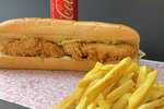 Zinger Sandwich  Bab Sharqy restaurant 
