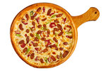 Spicy Paprika Pan Pizza  Pizza King  restaurant 