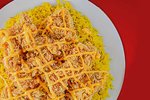 فتة كرسبي بالصوص الخاص  الاغا restaurant 