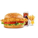 دجاج سانتا في حار كومبو  هارديز restaurant 