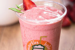 Strawberry Milkshake  عصائر مارتن restaurant 