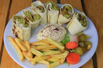 Arabian Falafel Sandwich  Bab Sharqy restaurant 